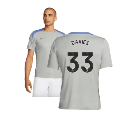 2024-2025 Tottenham Strike Training Jersey (Grey) (Davies 33)