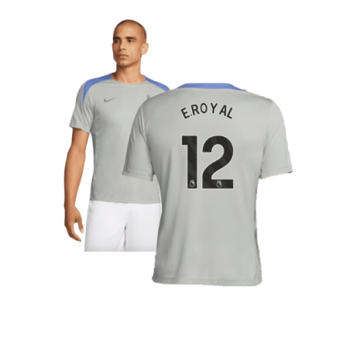 2024-2025 Tottenham Strike Training Jersey (Grey) (E.Royal 12)