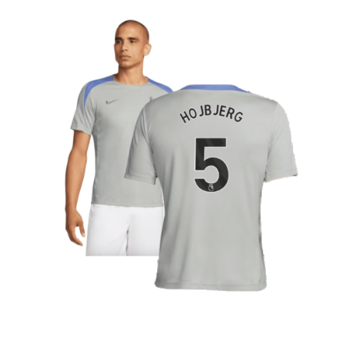 2024-2025 Tottenham Strike Training Jersey (Grey) (Hojbjerg 5)