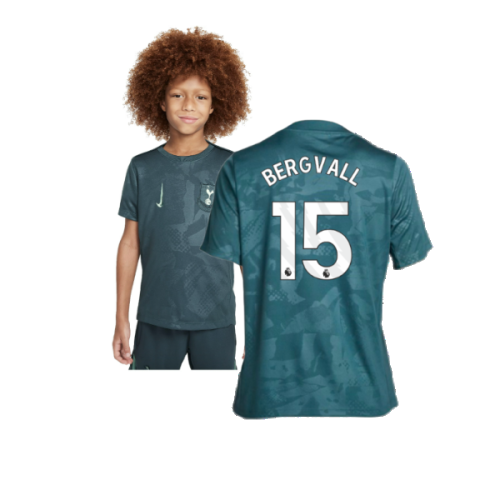 2024-2025 Tottenham Third Pre-Match Shirt (Kids) (Bergvall 15)