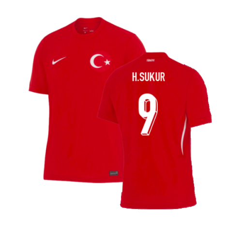 2024-2025 Turkey Away Shirt (H.Sukur 9)