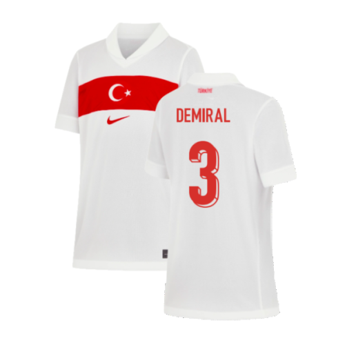 2024-2025 Turkey Home Shirt (Kids) (Demiral 3)