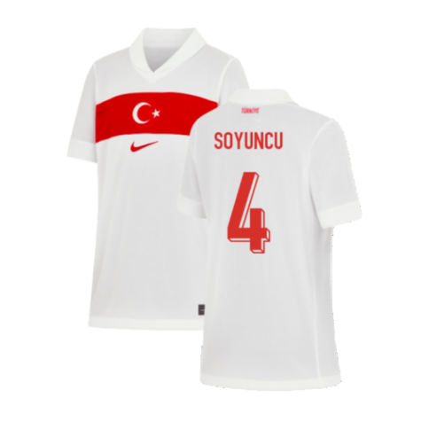 2024-2025 Turkey Home Shirt (Kids) (Soyuncu 4)