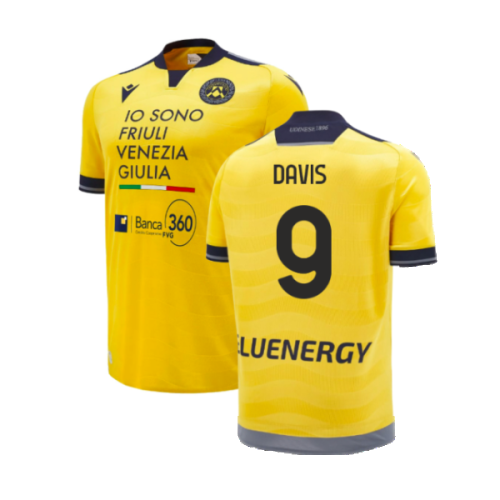 2024-2025 Udinese Away Shirt (Davis 9)