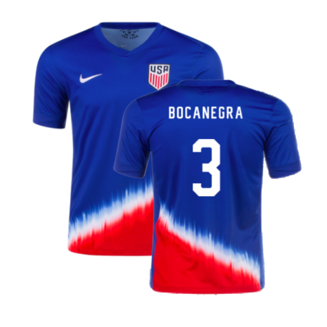 2024-2025 United States USA Away Shirt (BOCANEGRA 3)