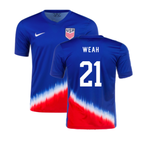 2024-2025 United States USA Away Shirt (WEAH 21)