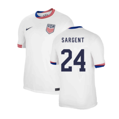 2024-2025 United States USA Home Shirt (SARGENT 24)