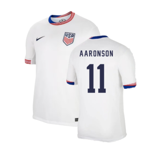 2024-2025 USA Home Dri-Fit ADV Shirt (AARONSON 11)