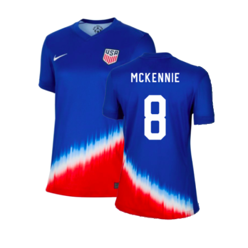 2024-2025 USA United States Away Shirt (Ladies) (MCKENNIE 8)