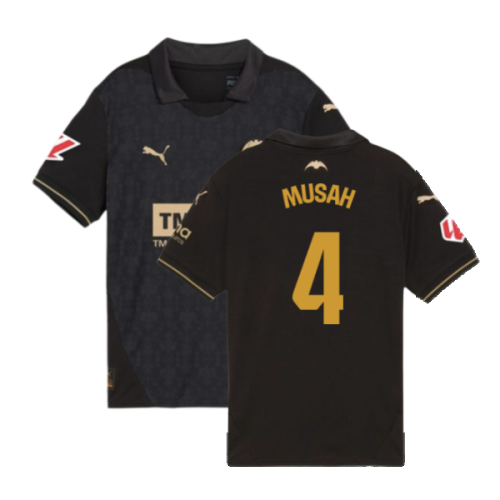 2024-2025 Valencia Away Shirt (Kids) (Musah 4)