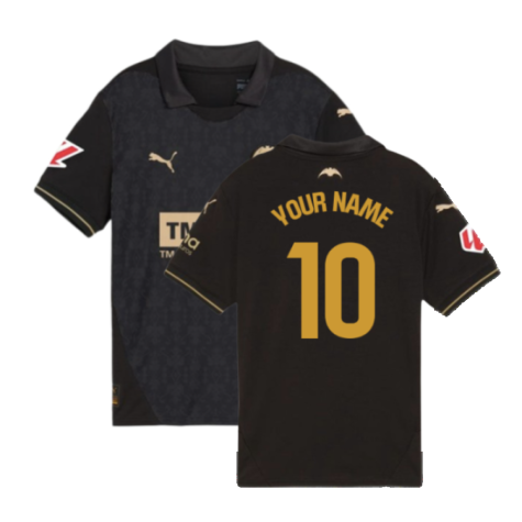 2024-2025 Valencia Away Shirt (Kids) (Your Name)