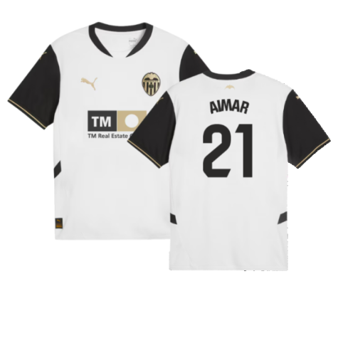 2024-2025 Valencia Home Shirt (Aimar 21)