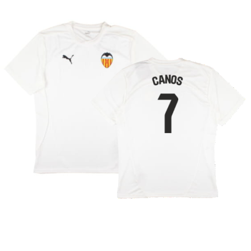 2024-2025 Valencia Training Shirt (White) (Canos 7)