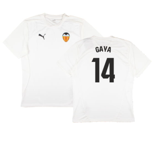 2024-2025 Valencia Training Shirt (White) (Gaya 14)