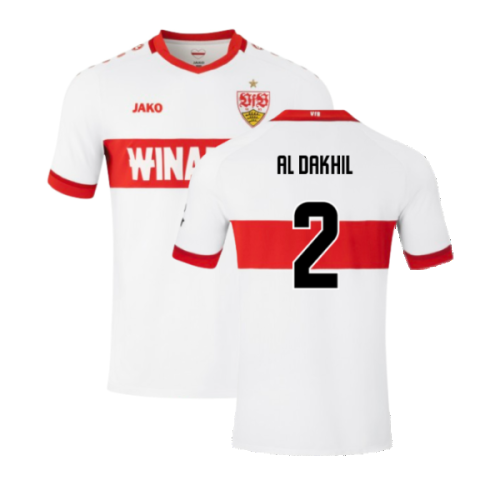 2024-2025 VfB Stuttgart Home Shirt (Al Dakhil 2)