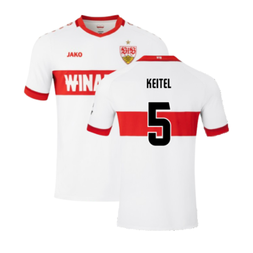 2024-2025 VfB Stuttgart Home Shirt (Keitel 5)