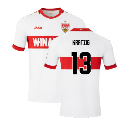 2024-2025 VfB Stuttgart Home Shirt (Kratzig 13)