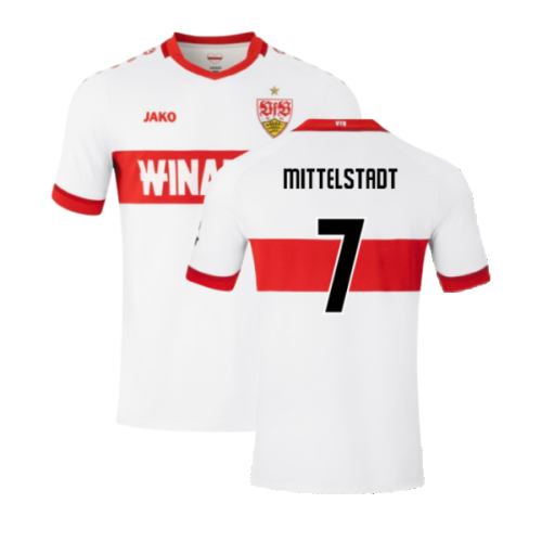 2024-2025 VfB Stuttgart Home Shirt (Mittelstadt 7)