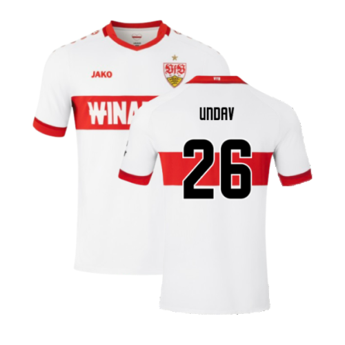 2024-2025 VfB Stuttgart Home Shirt (Undav 26)