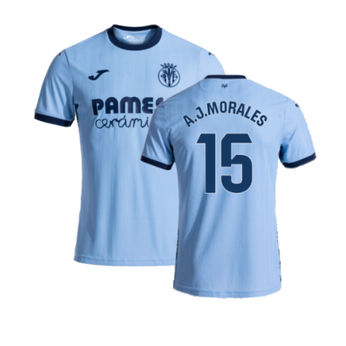 2024-2025 Villarreal CF Away Shirt (A.J.Morales 15)