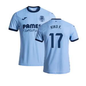 2024-2025 Villarreal CF Away Shirt (Kiko F. 17) 2024-2025 Villarreal CF Away Shirt (Kiko F. 17)