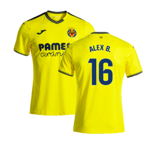 2024-2025 Villarreal Home Shirt (Alex B. 16)