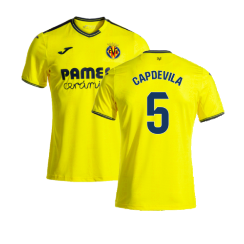 2024-2025 Villarreal Home Shirt (Capdevila 5)