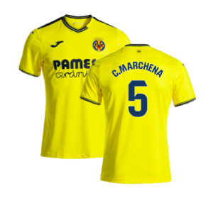 2024-2025 Villarreal Home Shirt (C.Marchena 5)