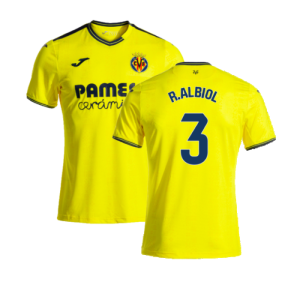 2024-2025 Villarreal Home Shirt (R.Albiol 3) 2024-2025 Villarreal Home Shirt (R.Albiol 3)