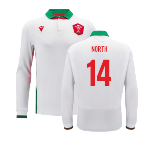 2024-2025 Wales Away Cotton LS Rugby Shirt (North 14)