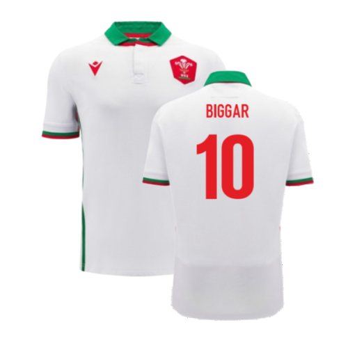 2024-2025 Wales Away Cotton Rugby Shirt (Kids) (Biggar 10)