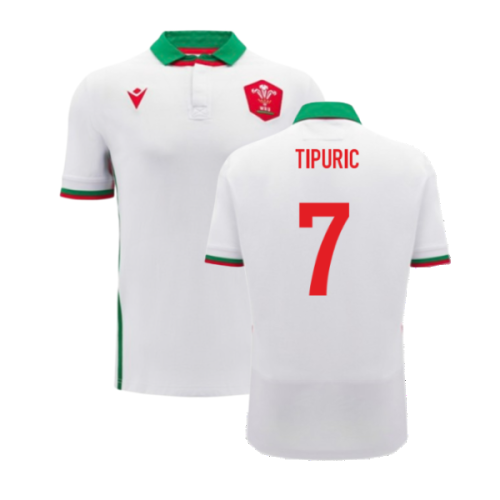 2024-2025 Wales Away Cotton Rugby Shirt (Kids) (Tipuric 7)