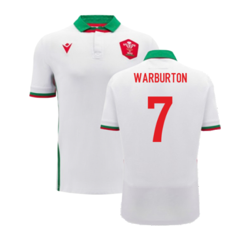 2024-2025 Wales Away Cotton Rugby Shirt (Kids) (Warburton 7)