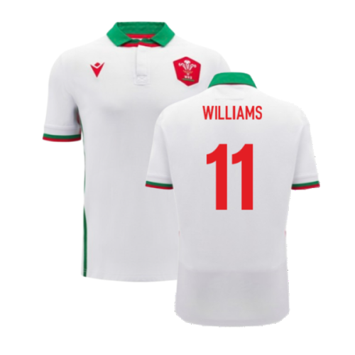 2024-2025 Wales Away Cotton Rugby Shirt (Kids) (Williams 11)