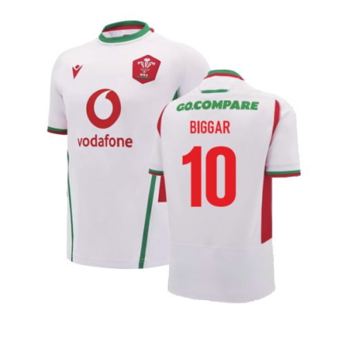 2024-2025 Wales Away Replica Rugby Shirt (Kids) (Biggar 10)