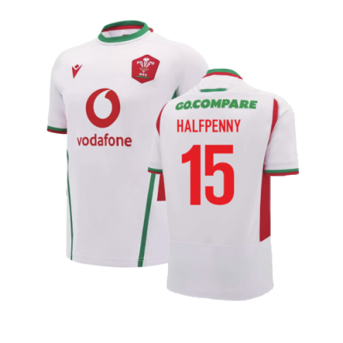 2024-2025 Wales Away Replica Rugby Shirt (Kids) (Halfpenny 15)