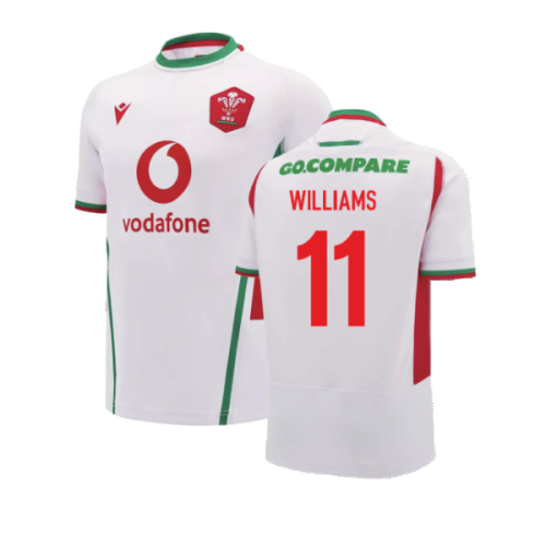 2024-2025 Wales Away Replica Rugby Shirt (Kids) (Williams 11)