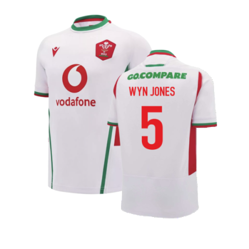 2024-2025 Wales Away Replica Rugby Shirt (Kids) (Wyn Jones 5)