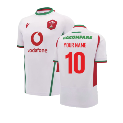 2024-2025 Wales Away Replica Rugby Shirt (Kids) (Your Name)