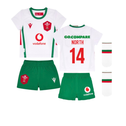 2024-2025 Wales Away Rugby Baby Kit (North 14)