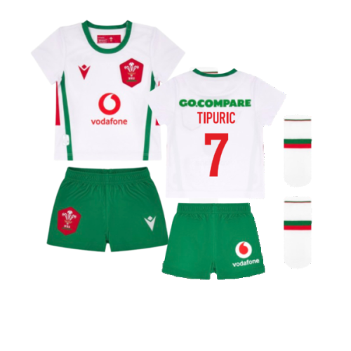 2024-2025 Wales Away Rugby Baby Kit (Tipuric 7)