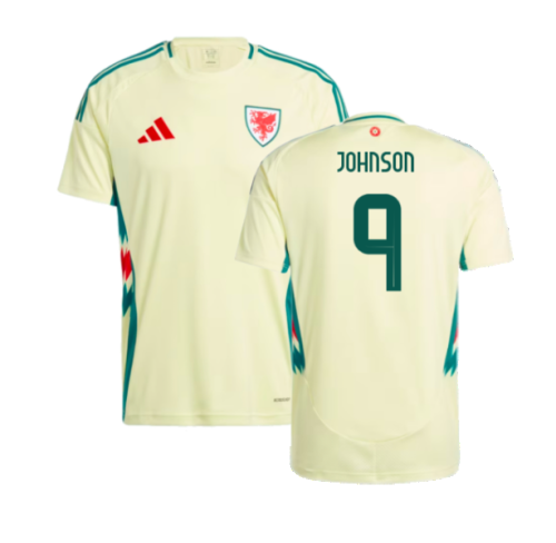 2024-2025 Wales Away Shirt (Johnson 9)