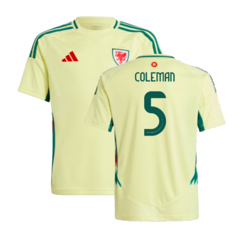 2024-2025 Wales Away Shirt - Kids (Coleman 5)