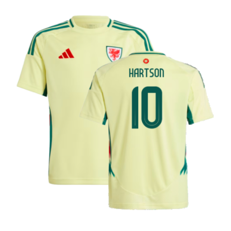 2024-2025 Wales Away Shirt - Kids (Hartson 10)