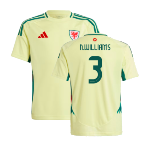 2024-2025 Wales Away Shirt - Kids (N.Williams 3)