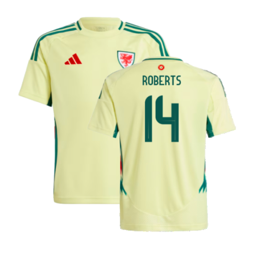 2024-2025 Wales Away Shirt - Kids (Roberts 14)