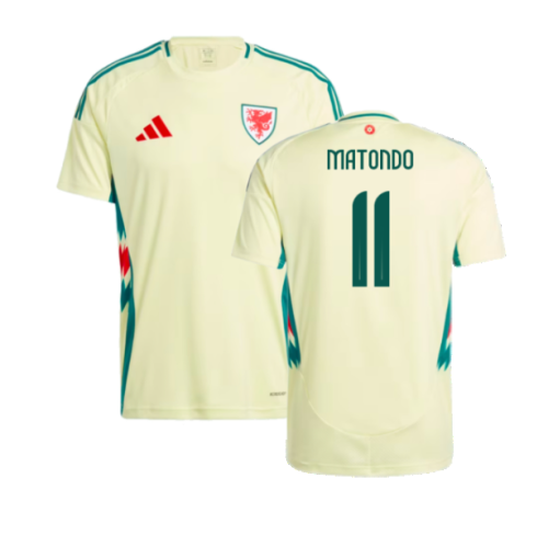 2024-2025 Wales Away Shirt (Matondo 11)