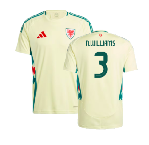 2024-2025 Wales Away Shirt (N.Williams 3)