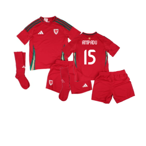 2024-2025 Wales Home Mini Kit (Ampadu 15)