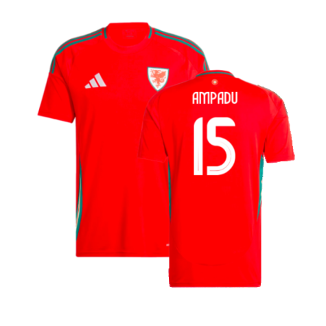 2024-2025 Wales Home Shirt (Ampadu 15)